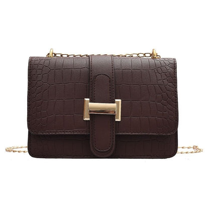 casual retro mini shoulder bag retro chain shoulder bag