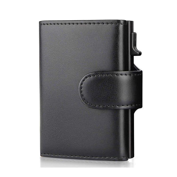 european and american multifunctional metal wallet fashion slim