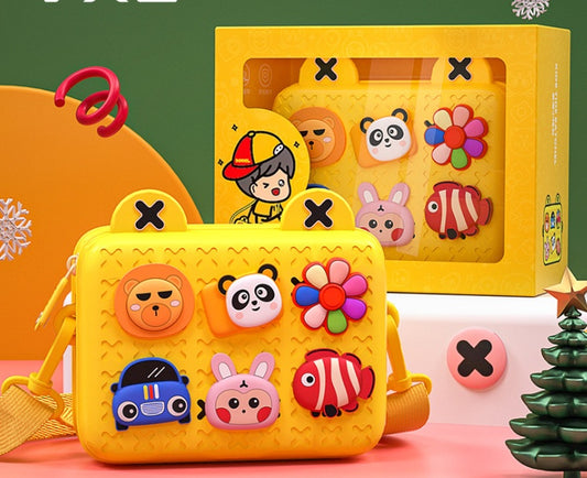 childrens small bag cartoon messenger bag diy