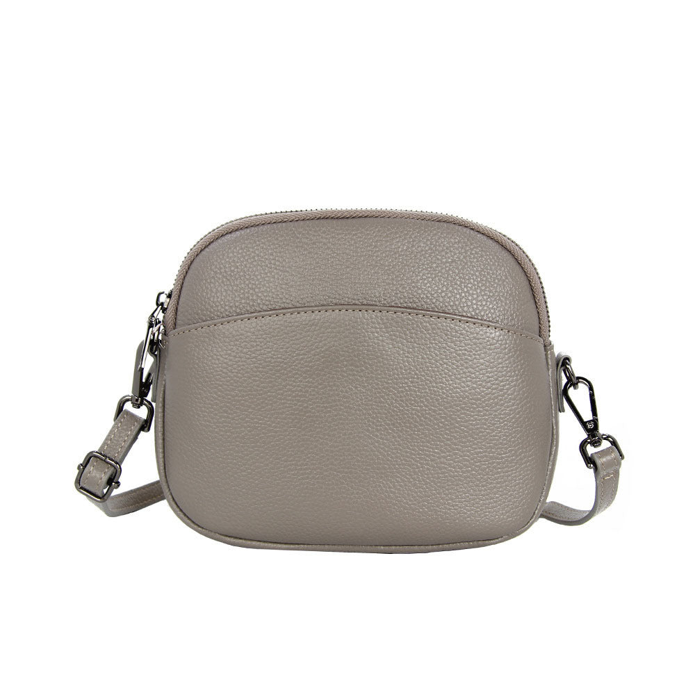 female shell bag new soft leather suede cowhide all match fashion one shoulder messenger bag mini bag