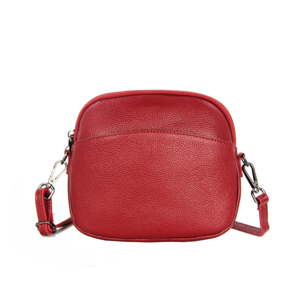 female shell bag new soft leather suede cowhide all match fashion one shoulder messenger bag mini bag