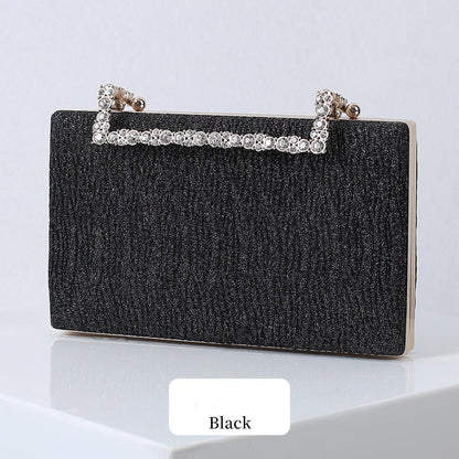 pleated evening bag