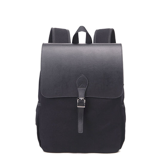 mens solid color all match backpack