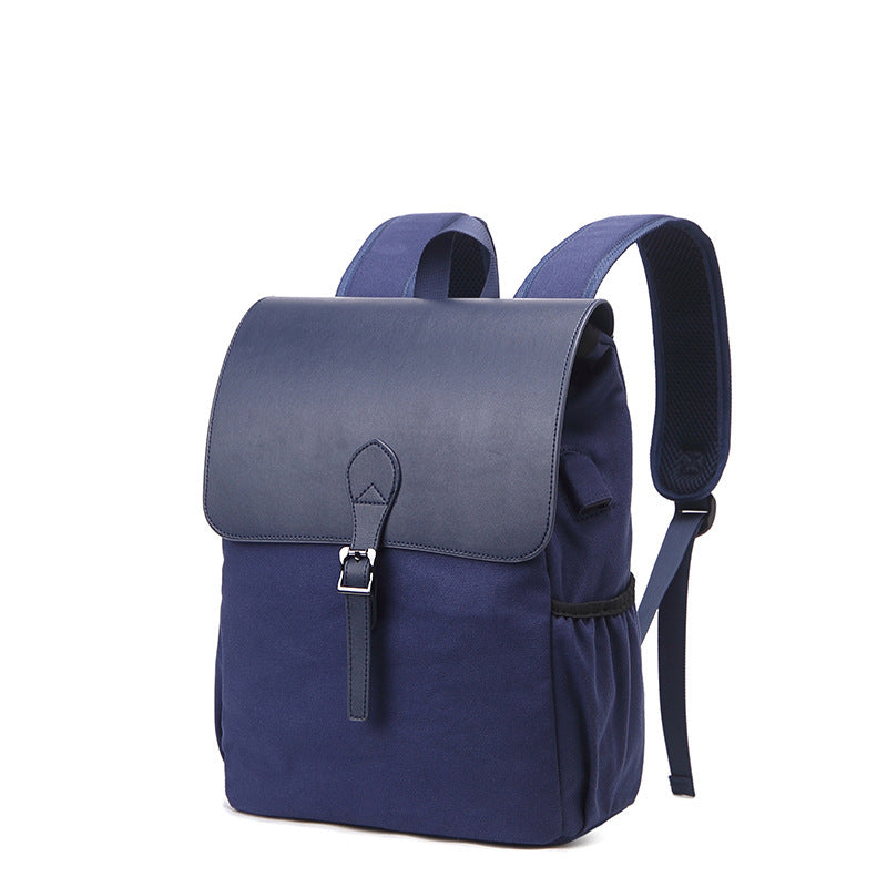 mens solid color all match backpack