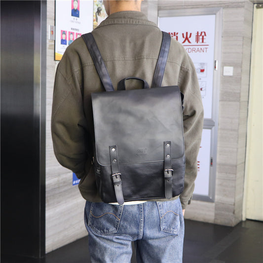 threebox korean version new british japanese korean mens backpack fashion academy style mens and womens hand held backpack