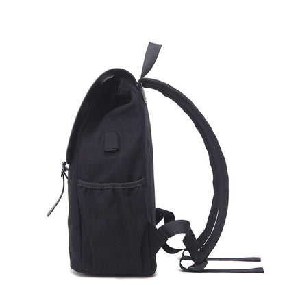 mens solid color all match backpack