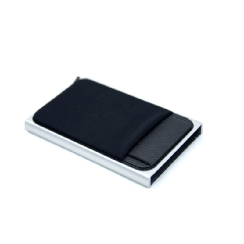 automatic pop up business card case anti rfid card case