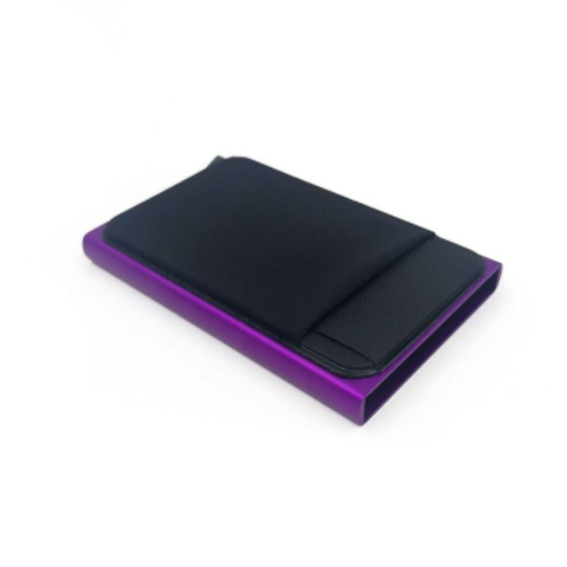 automatic pop up business card case anti rfid card case