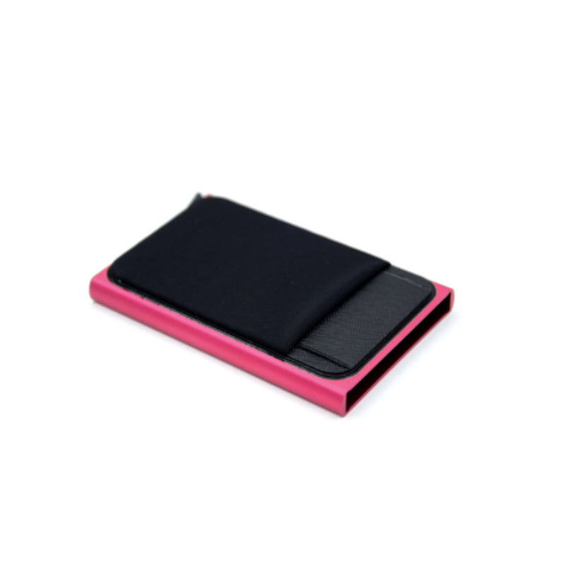 automatic pop up business card case anti rfid card case