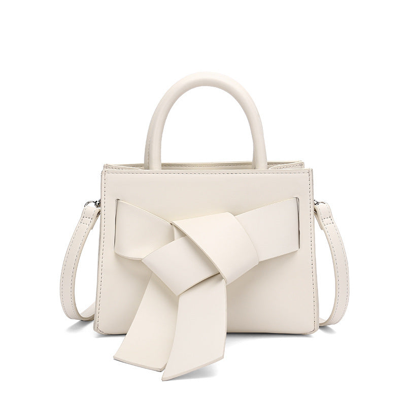 Niche Design Knotted Simple Female Bag Portable Small Square Bag New Fashion All-Match Single Shoulder Messenger Bag