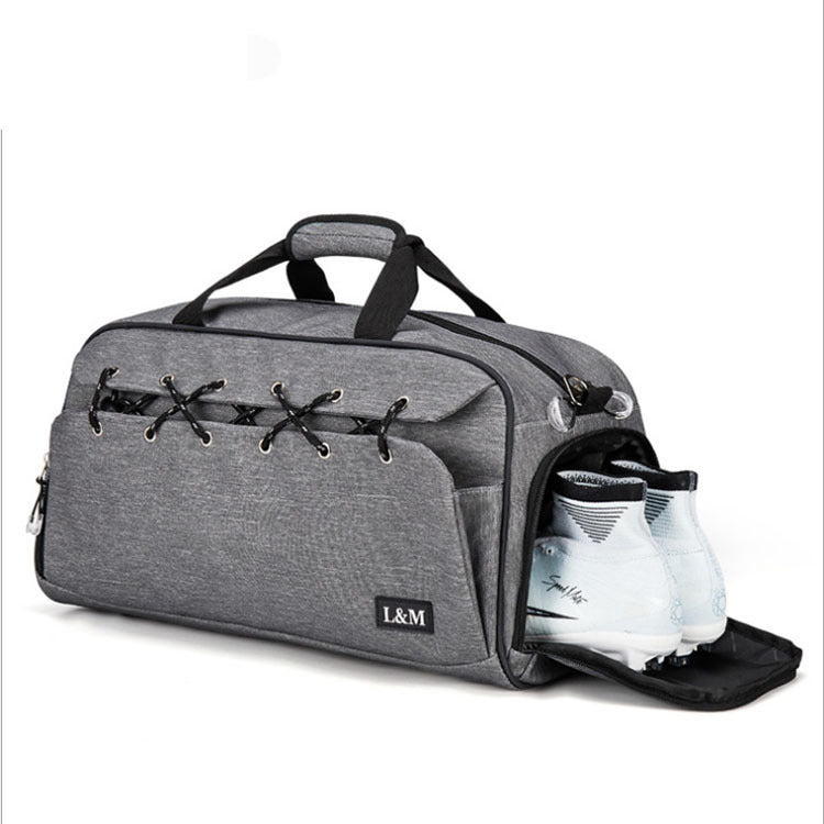 sports gym bag travel duffel bag with shoes compartment and dry wet separation layer for men women outdoor climbing fitness yoga