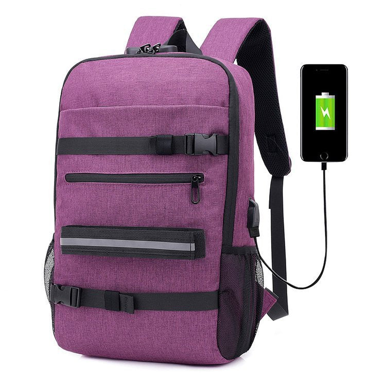 skateboard bag mens korean backpack measuring travel computer bag student school bag