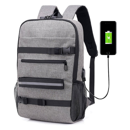 skateboard bag mens korean backpack measuring travel computer bag student school bag