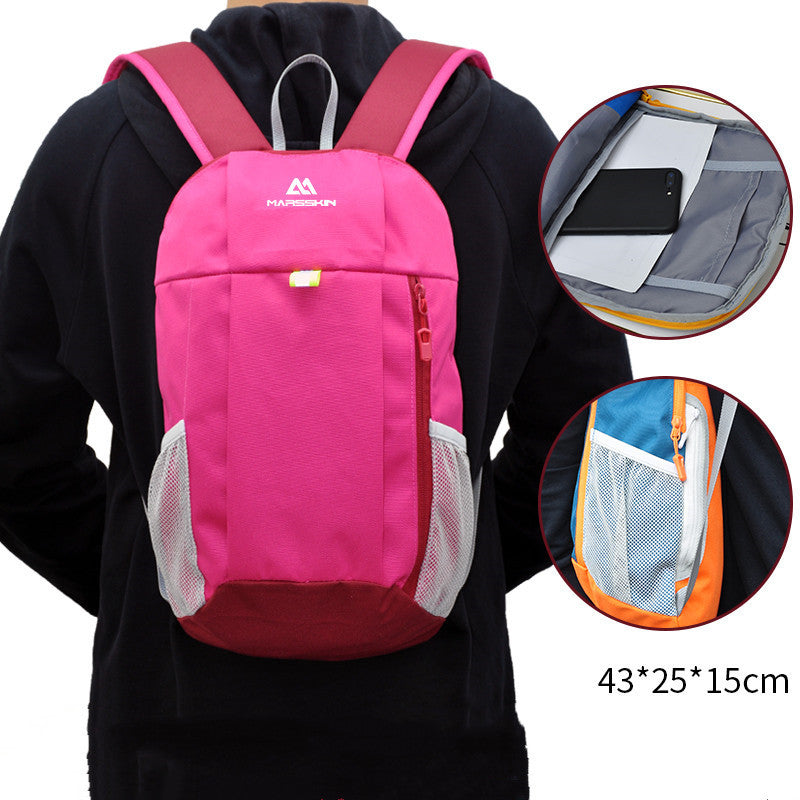 outdoor sports backpack multi functional mountaineering bag leisure small school bag for men women and children