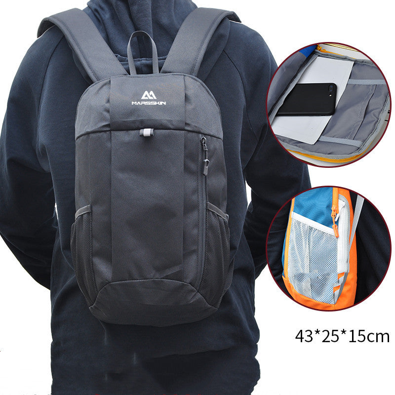 outdoor sports backpack multi functional mountaineering bag leisure small school bag for men women and children