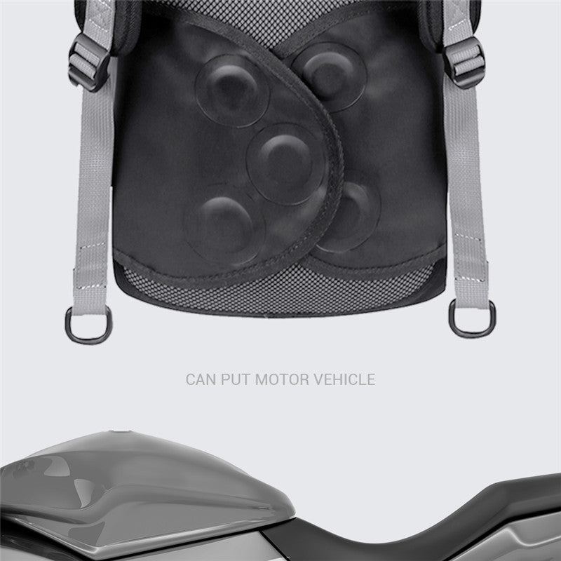 motorcyclist equipment riding bag