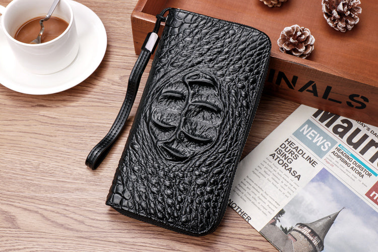 pattern wallet mens youth long