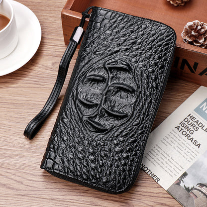 pattern wallet mens youth long