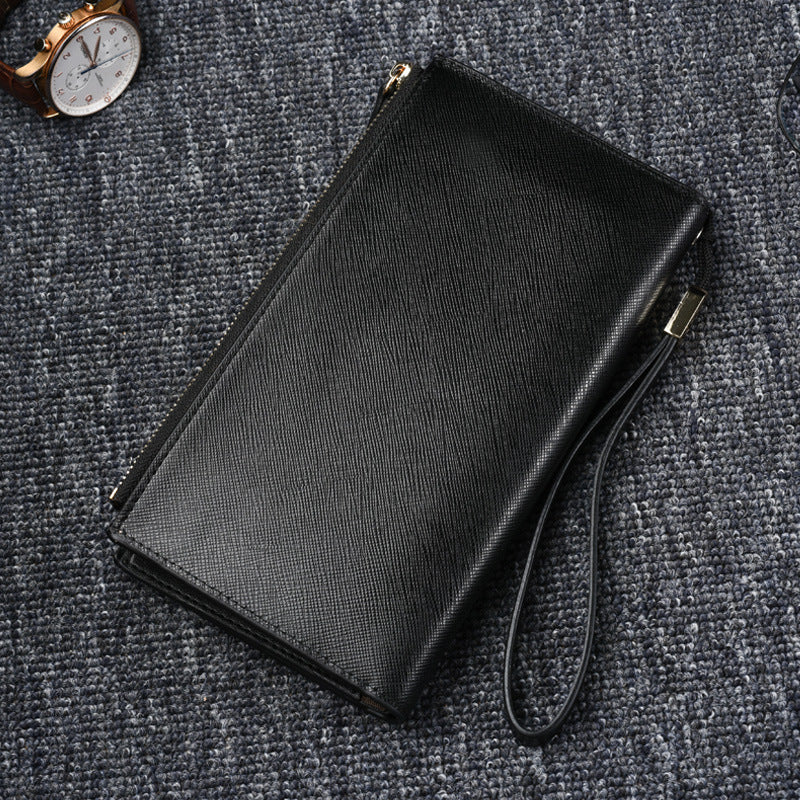 multifunctional buckle hand bag long large capacity wallet