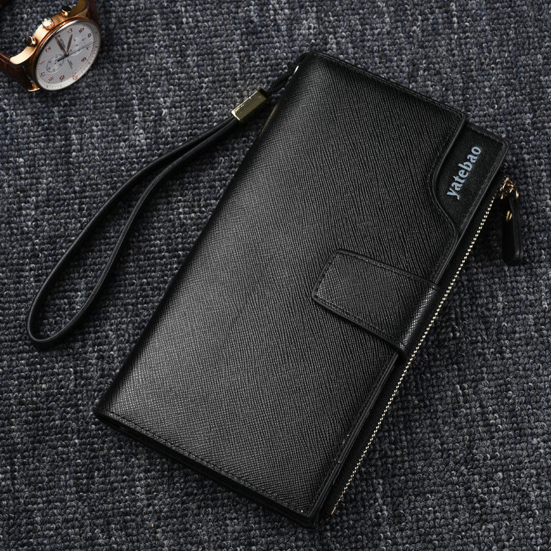 multifunctional buckle hand bag long large capacity wallet