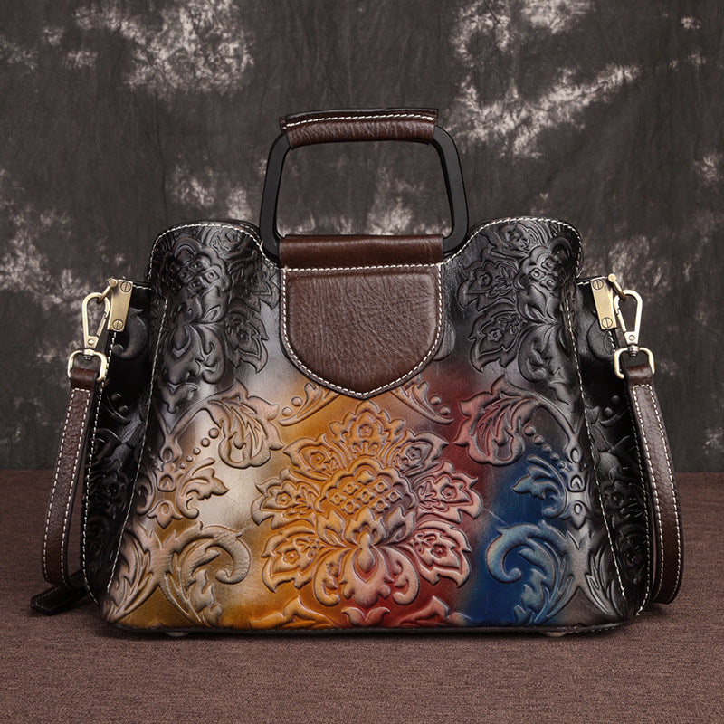 genuine leather handbags fashion messenger bags cowhide handbags