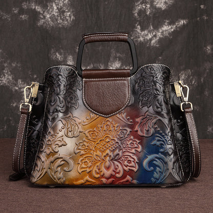genuine leather handbags fashion messenger bags cowhide handbags
