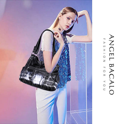 Spring And Summer New Ladies Shoulder Bag European And American Fashion Handbags Large Capacity Messenger Ladies Bag