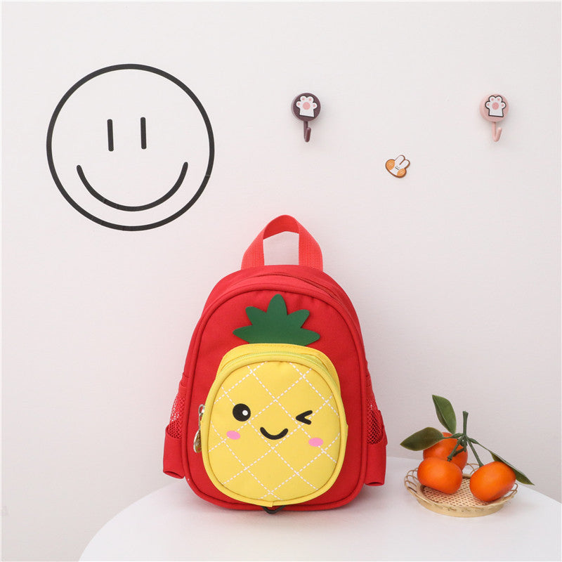 new korean childrens backpack cartoon dinosaur boys and girls small school bag kindergarten anti lost backpack