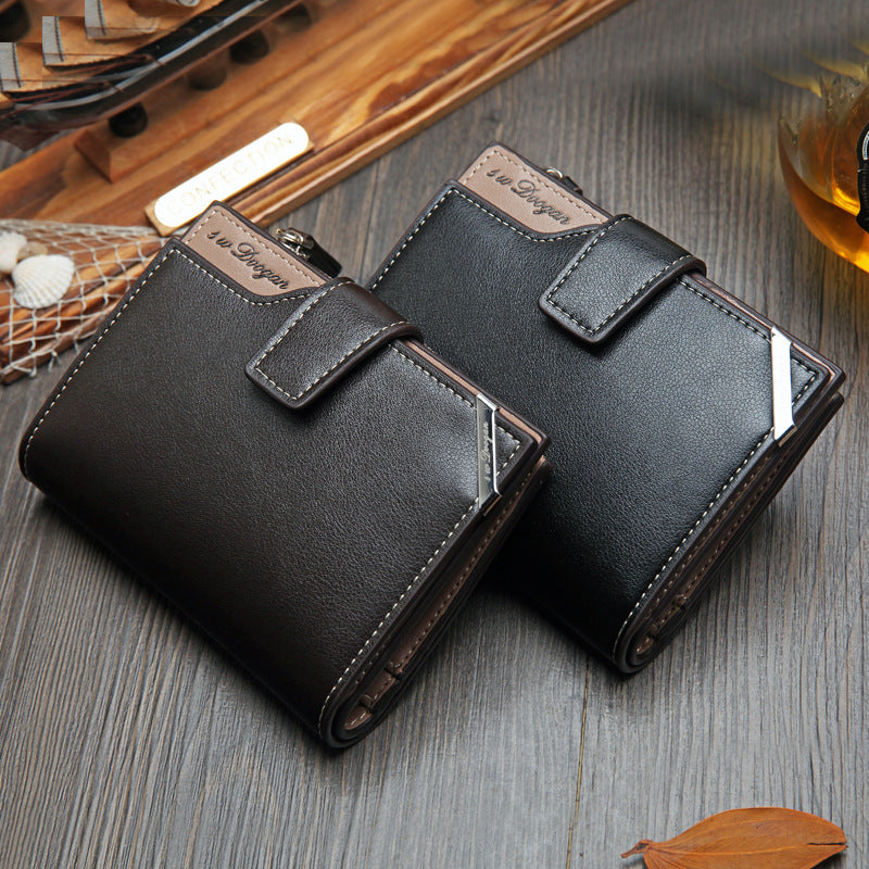 korean casual mens wallet