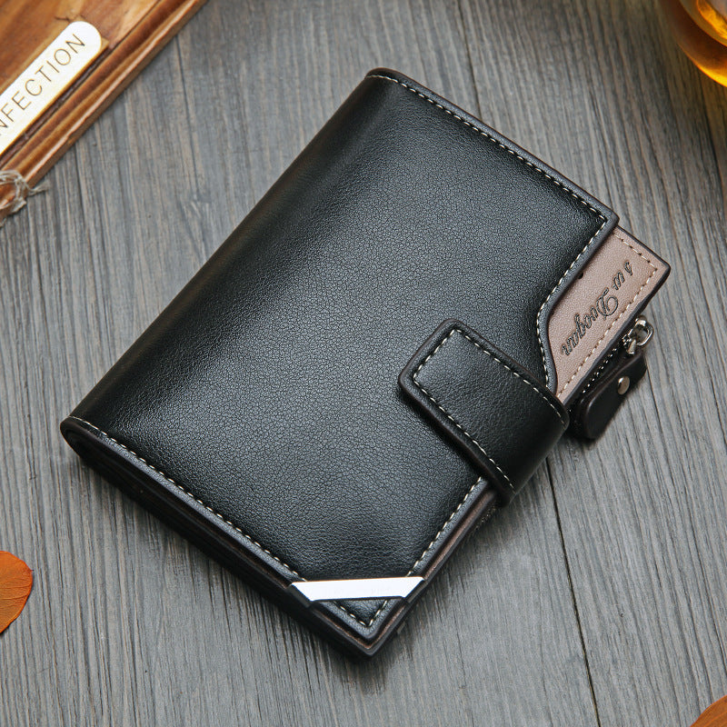 korean casual mens wallet