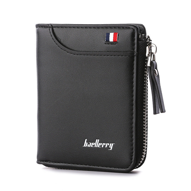 mens zipper wallet drivers license card case mens wallet