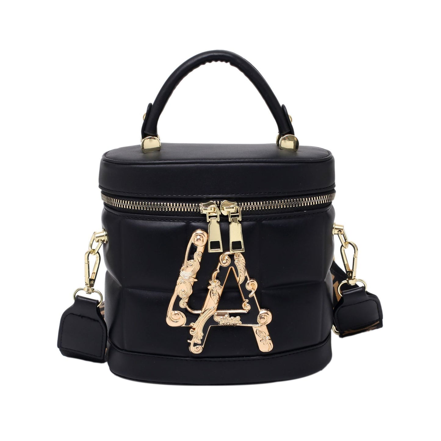 Single Shoulder Messenger Bag Winter LA Bag Fashion Bucket Handbag
