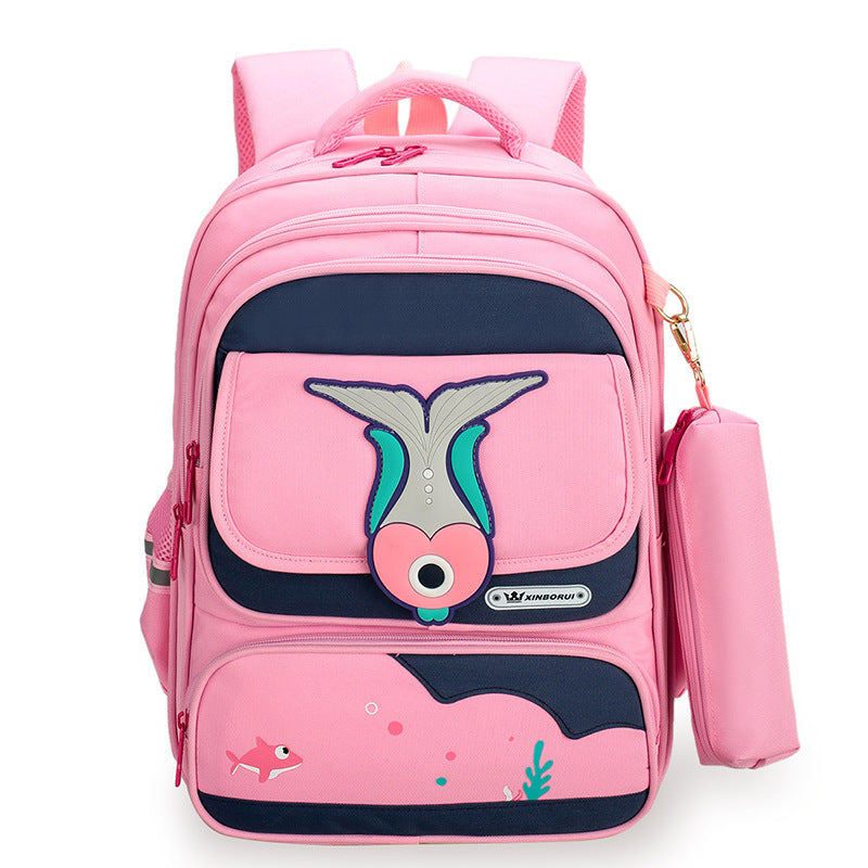 pupils schoolbags and spine protection running rivers and lakes childrens backpack