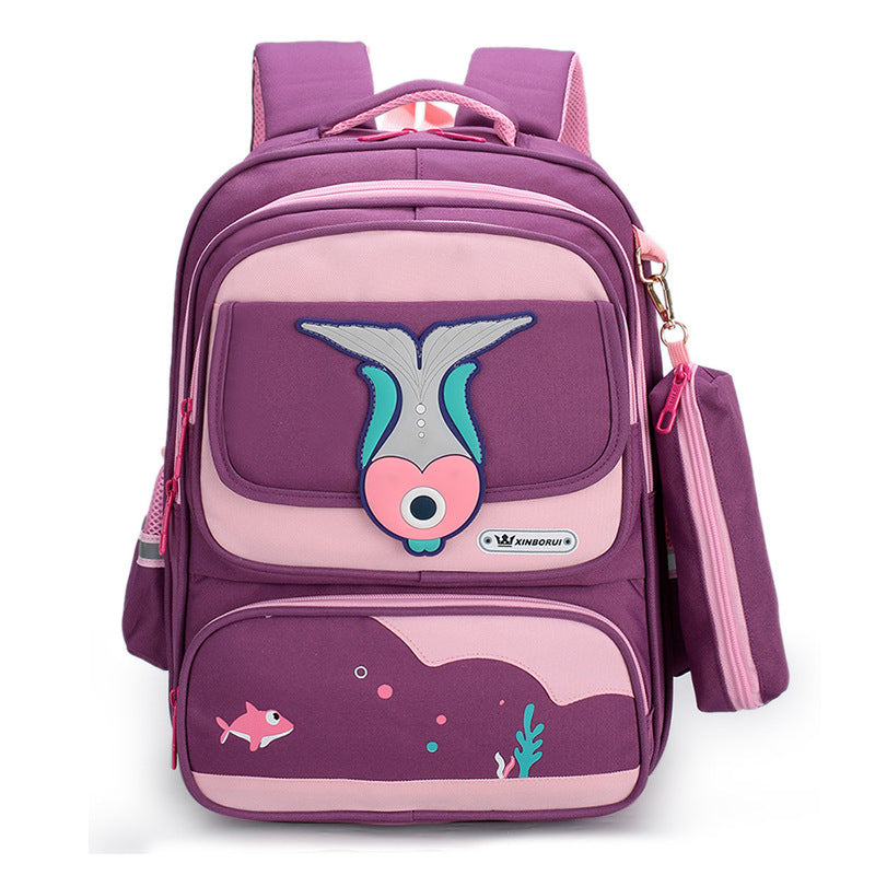 pupils schoolbags and spine protection running rivers and lakes childrens backpack