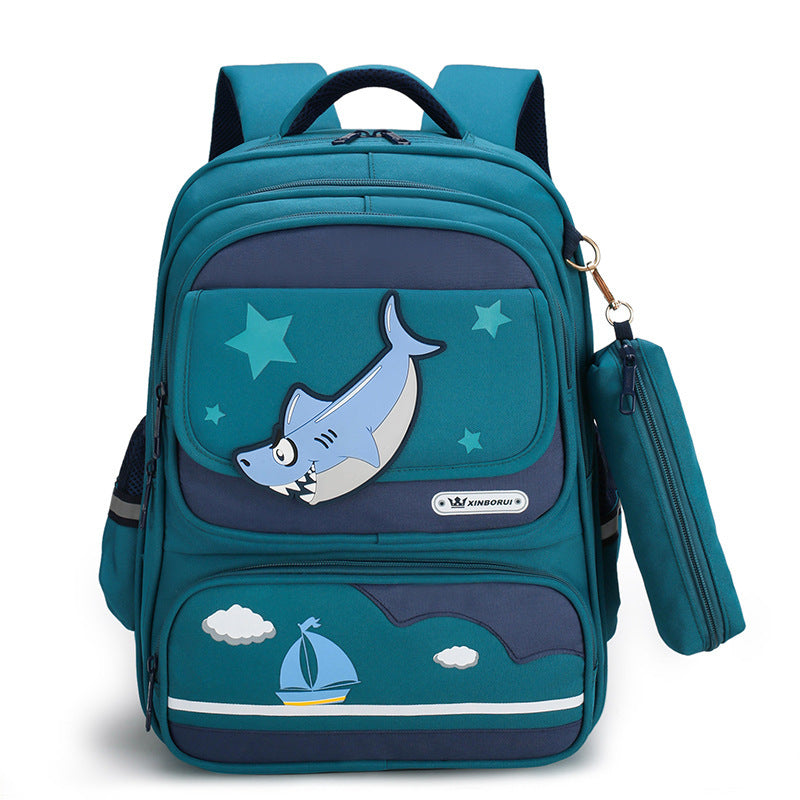 pupils schoolbags and spine protection running rivers and lakes childrens backpack