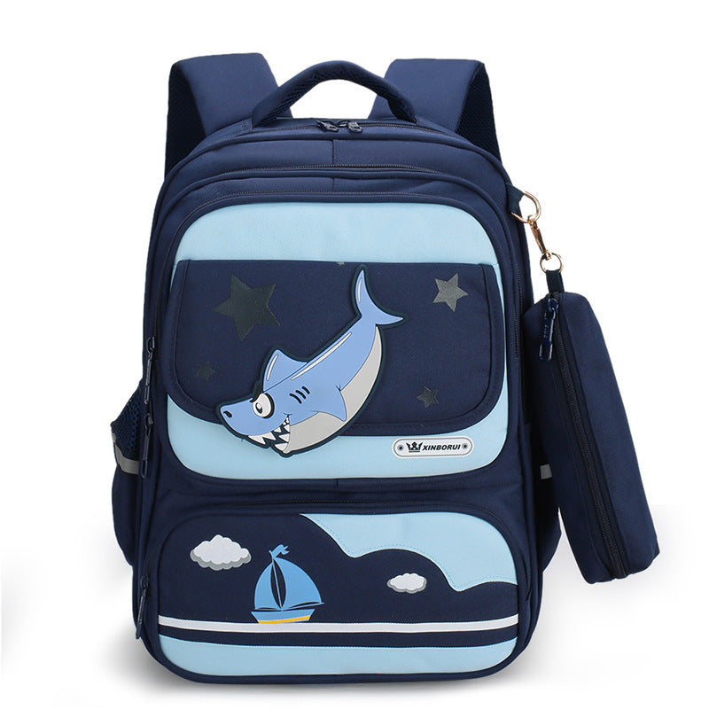 pupils schoolbags and spine protection running rivers and lakes childrens backpack