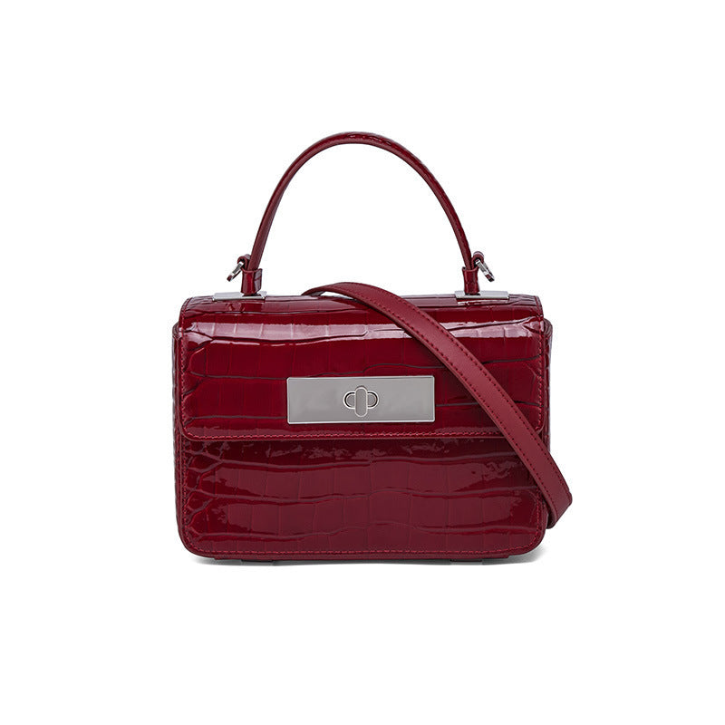 new ladies korean leather handbags trendy one shoulder messenger