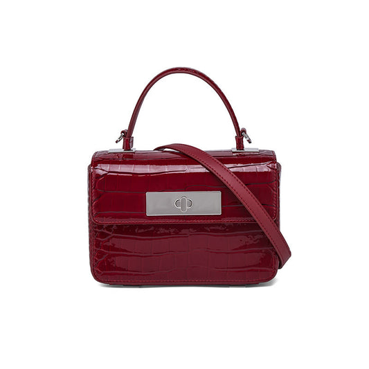 new ladies korean leather handbags trendy one shoulder messenger