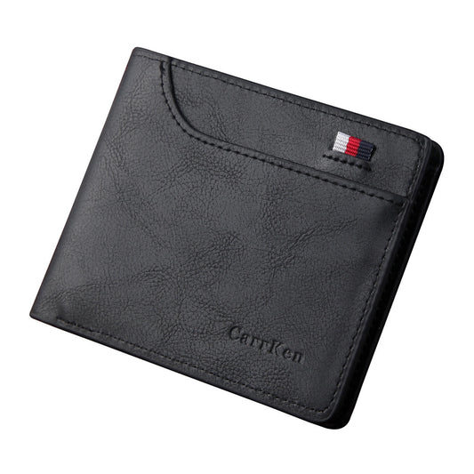 new retro mens short wallet customization