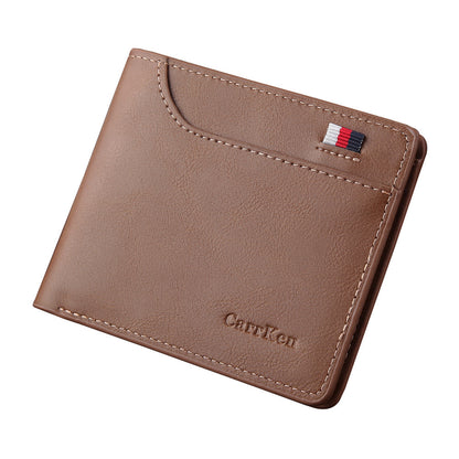 new retro mens short wallet customization