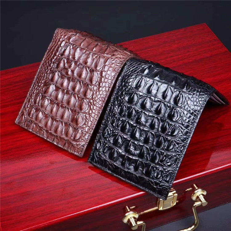 leather short large banknotes multi card position leather clutch small wallet bag