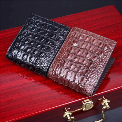 leather short large banknotes multi card position leather clutch small wallet bag