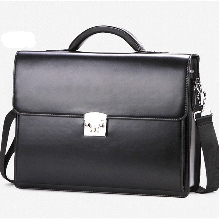 mens business briefcase with portable code