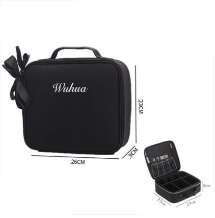 cosmetic bag with large capacity high end sense of exquisite female travel and portable