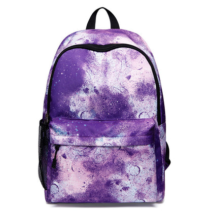 male and female backpack starry sky usb charging middle school student schoolbag