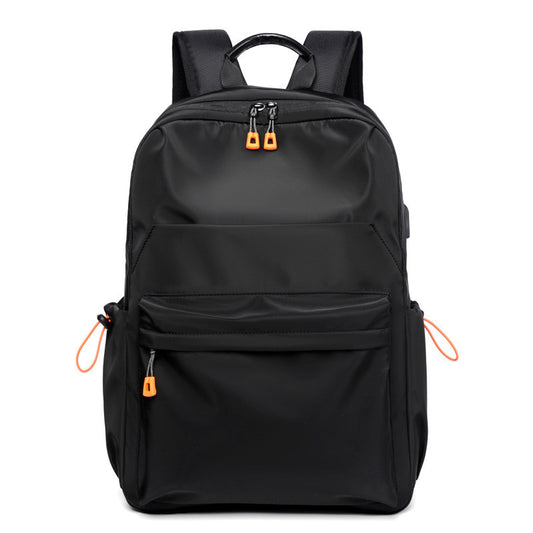 student schoolbag water repellent oxford cloth casual backpack men and women computer backpack