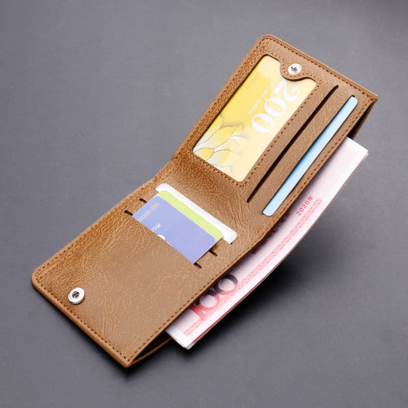 button wallet short mens wallet wallet can hold drivers license