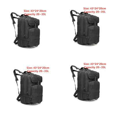 sports outdoor mountaineering travel double shoulder knapsack camping army camouflage pack tactical backpack 45l large 3p backpack