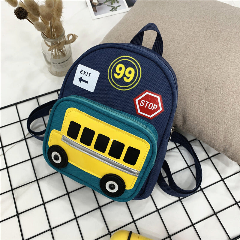 heopono durable nice little children school book bag small boys girls cartoon cute mini funny back to school backpack for kids