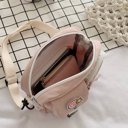 one shoulder messenger bag girl student mori casual small bag